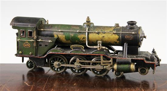 A Marklin O gauge 4-6-2 Flying Scotsman 4020 Spirit steam locomotive and tender,